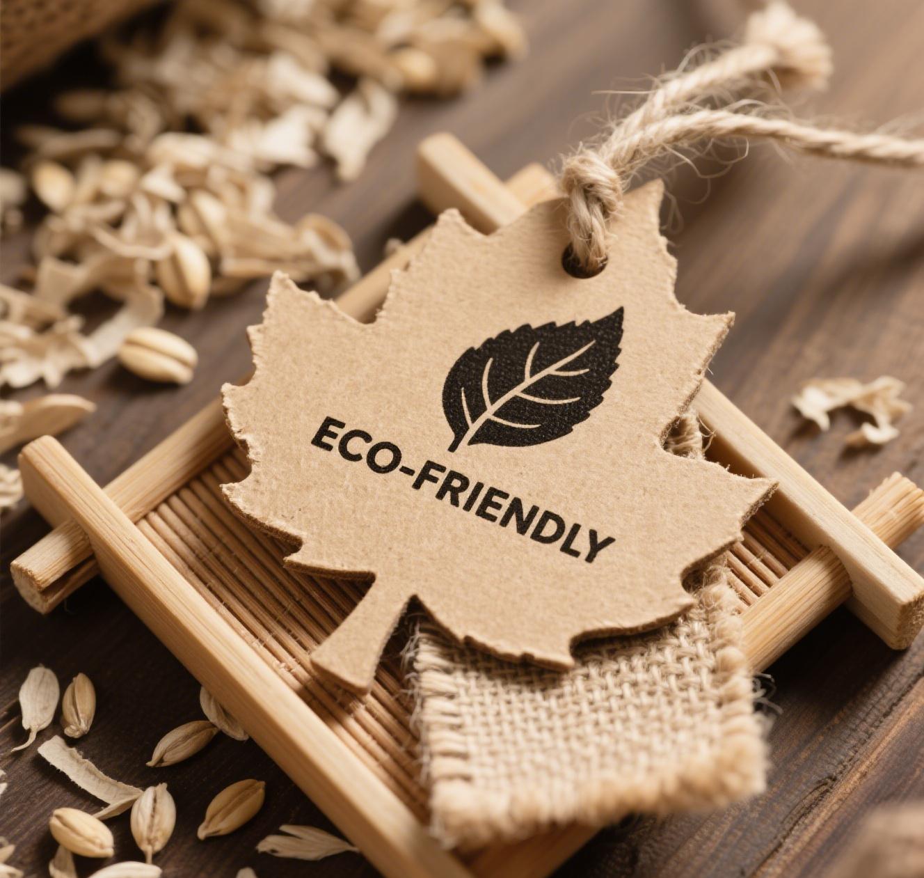 Mixed hang tags in eco, luxury, and custom designs